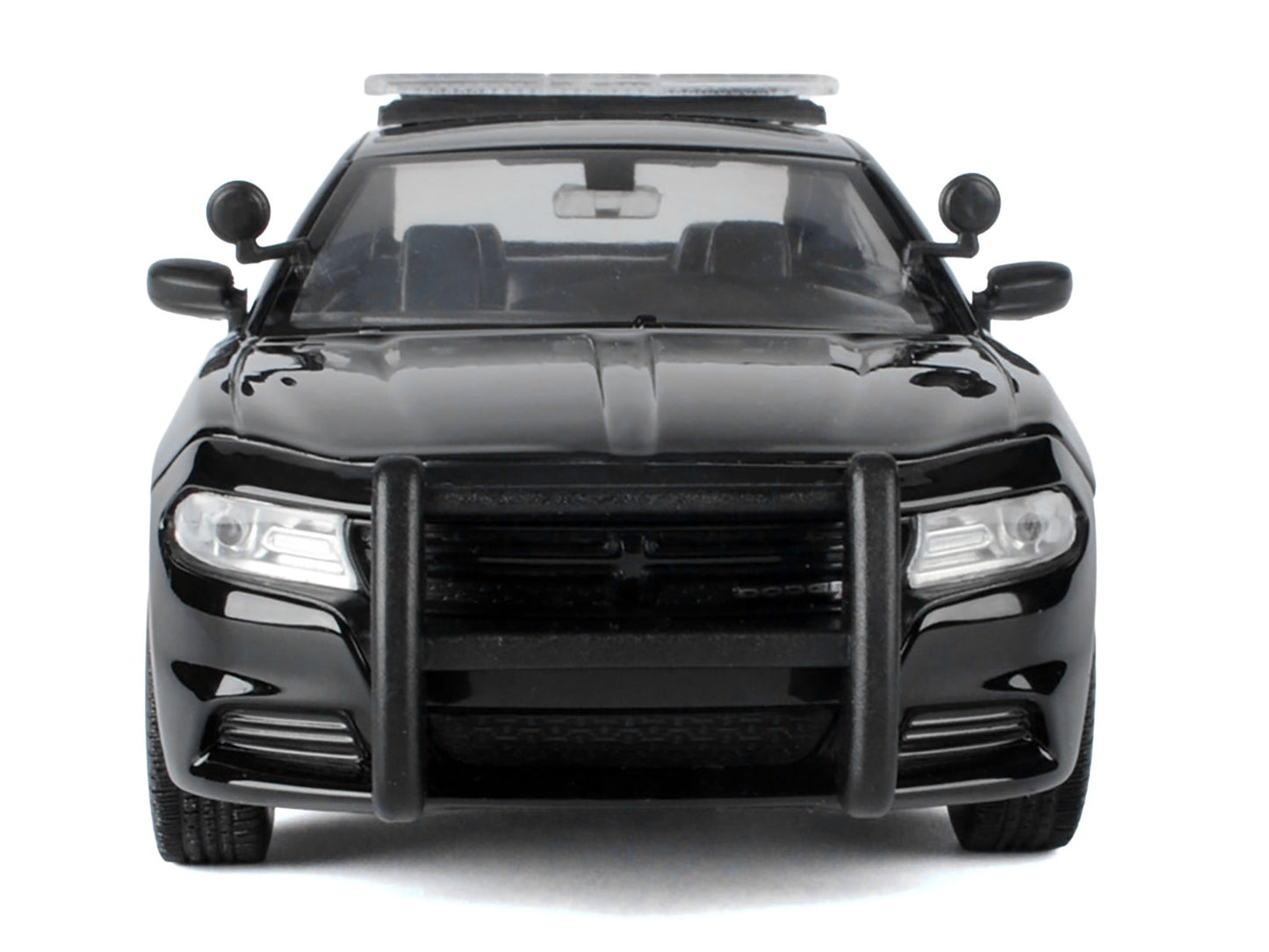 2023 Dodge Charger Pursuit Police Car Black and White "Law Enforcement and Public Service" Series 1/24 Diecast Model Car by Motormax
