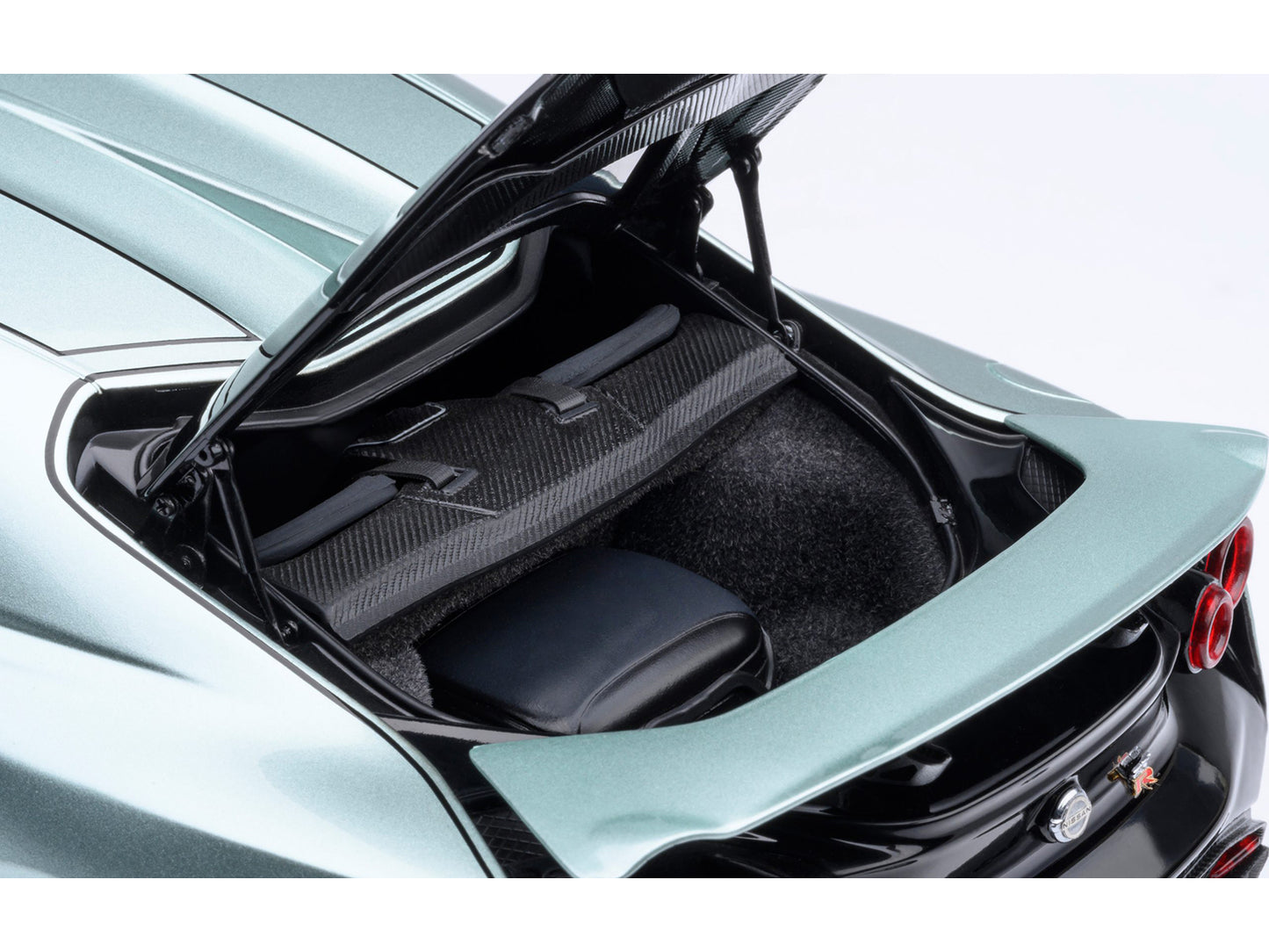 Nissan GT-R50 By ItalDesign Green Metallic and Black 1/18 Model Car by Autoart-DiecastModeler.com