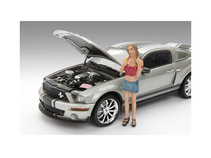 Female Monica Figure For 1:18 Diecast Model Cars by American Diorama-DiecastModeler.com