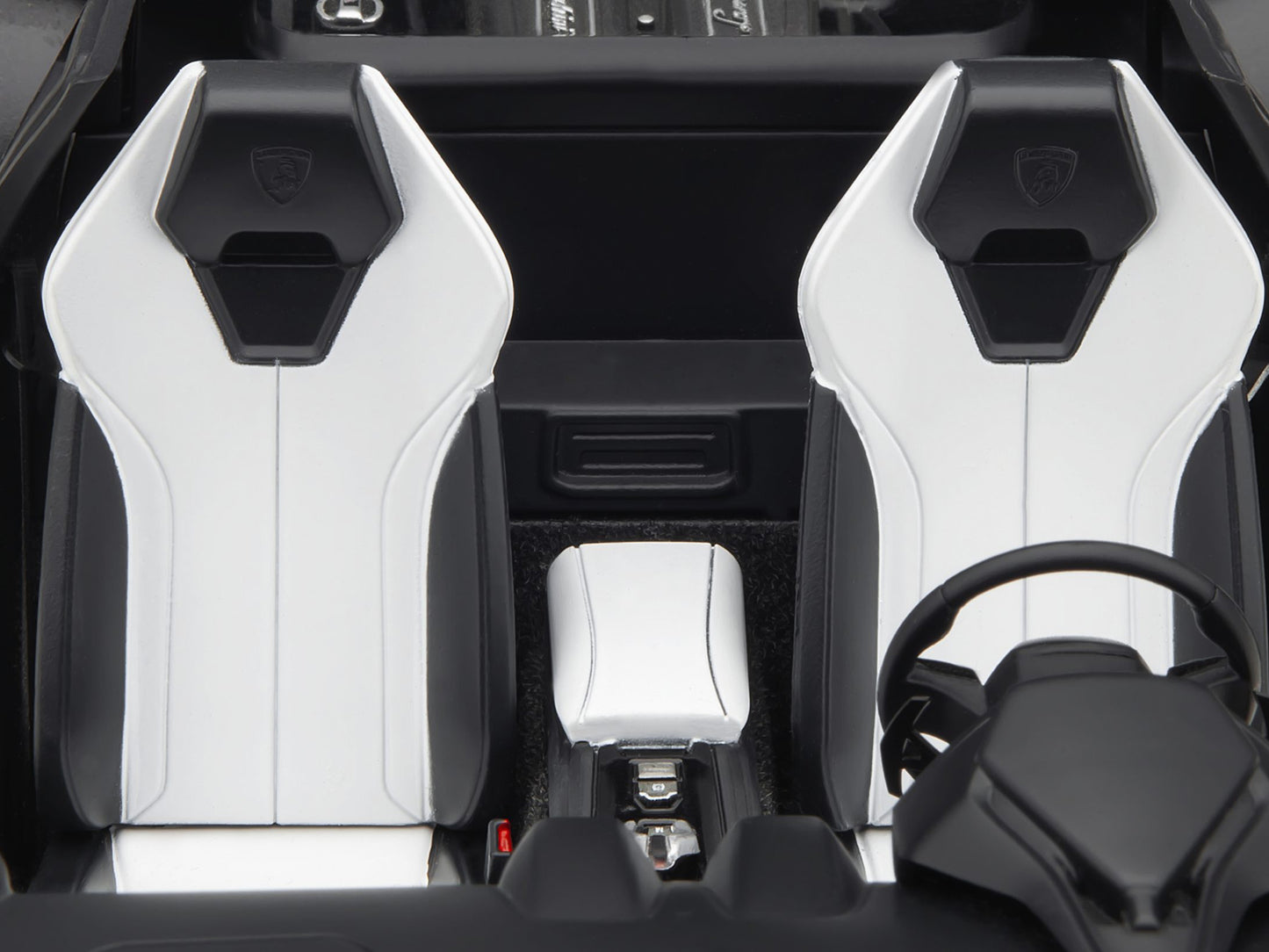 Lamborghini Huracan GT "LB-Silhouette Works" White with Black 1/18 Model Car by Autoart-DiecastModeler.com