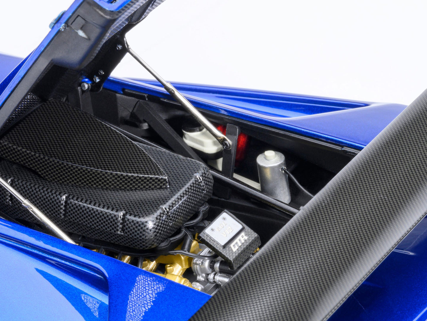 Lamborghini Diablo GTR Monterey Blue Metallic 1/18 Model Car by Autoart