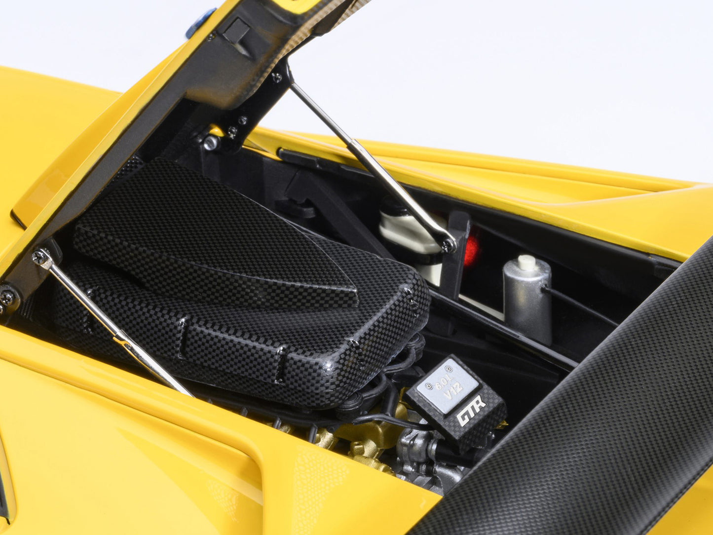 Lamborghini Diablo GTR Superfly Yellow 1/18 Model Car by Autoart