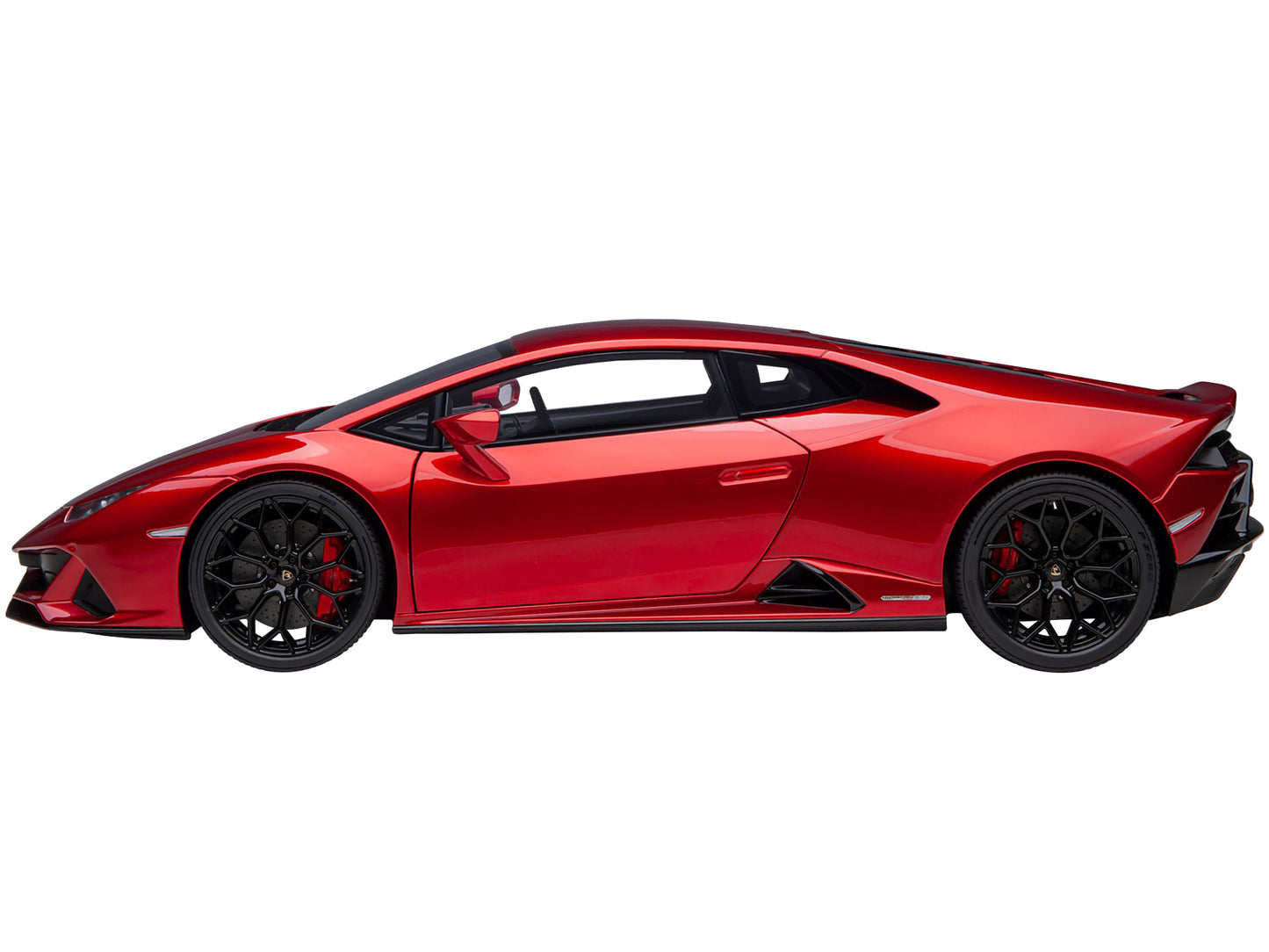 Lamborghini Huracan EVO Rosso Bia Red Metallic 1/18 Model Car by Autoart-DiecastModeler.com