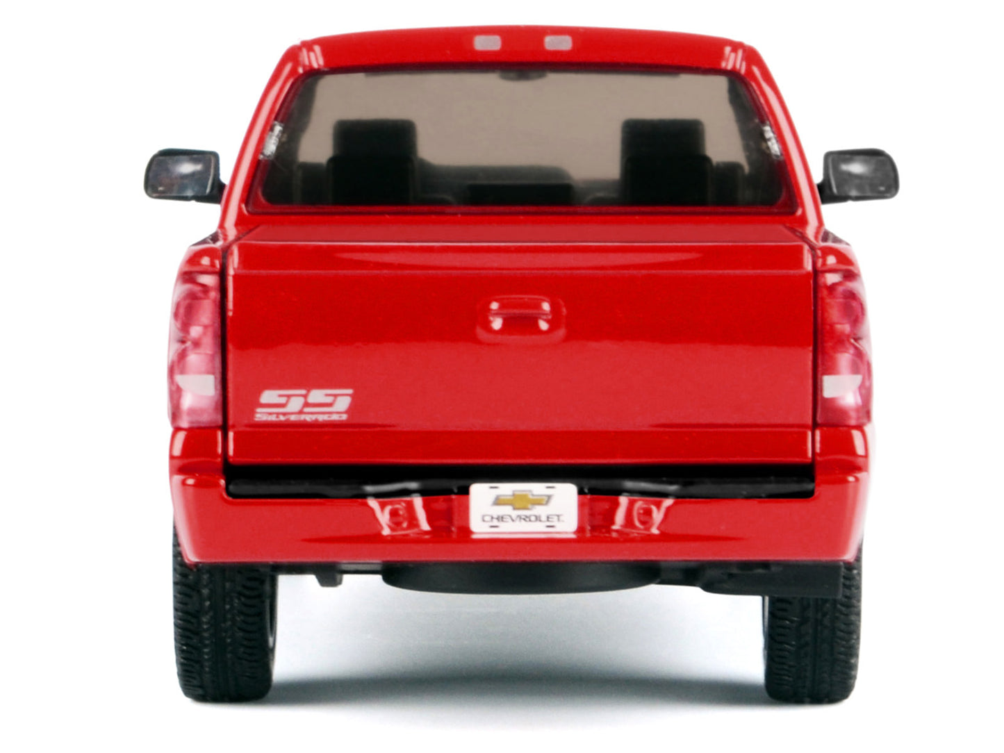 2006 Chevrolet Silverado SS Pickup Truck Red "Timeless Legends" Series 1/25 Diecast Model Car by Motormax-DiecastModeler.com