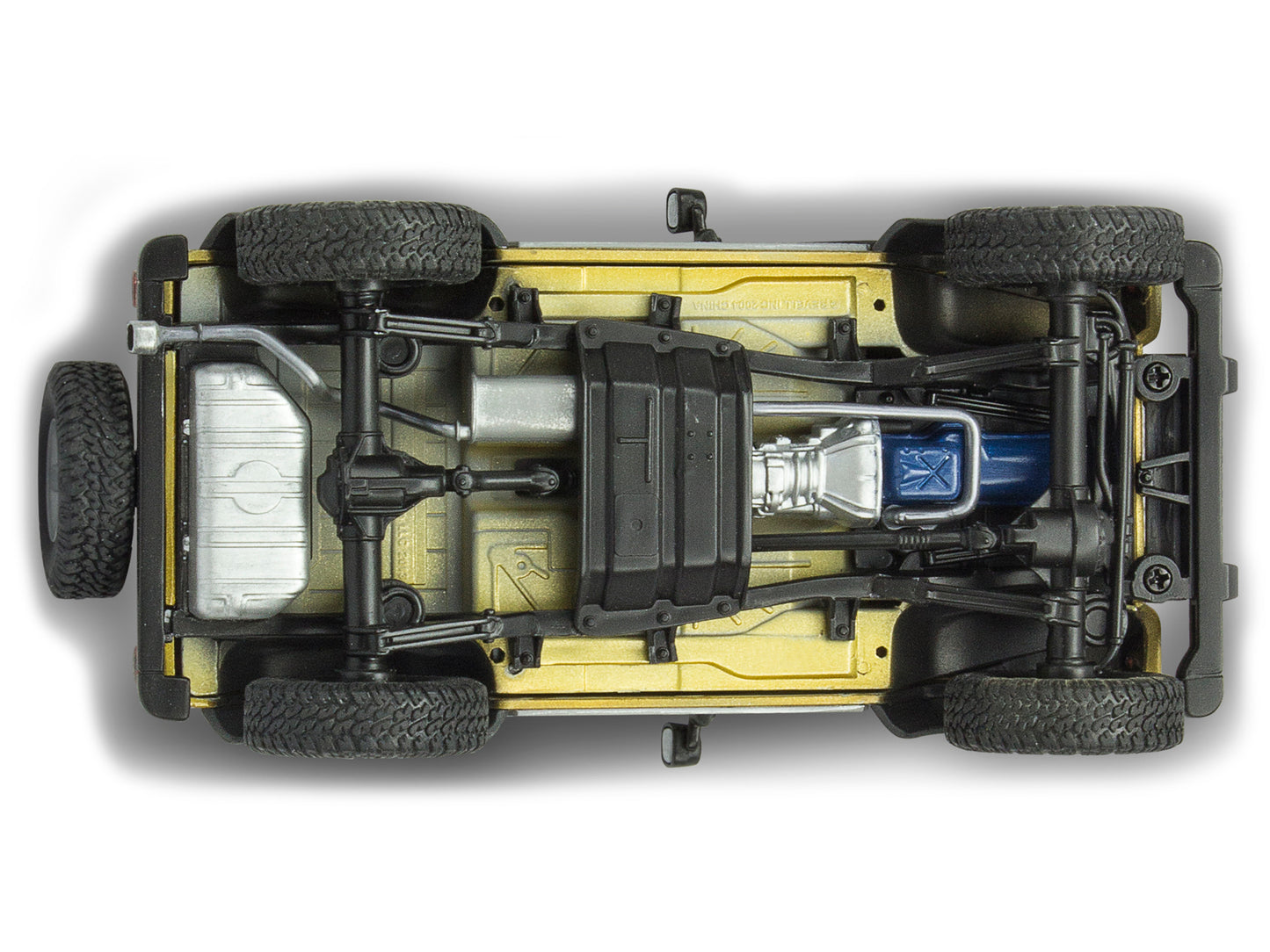 Level 4 Model Kit Jeep Wrangler Rubicon 1/25 Scale Model by Revell-DiecastModeler.com