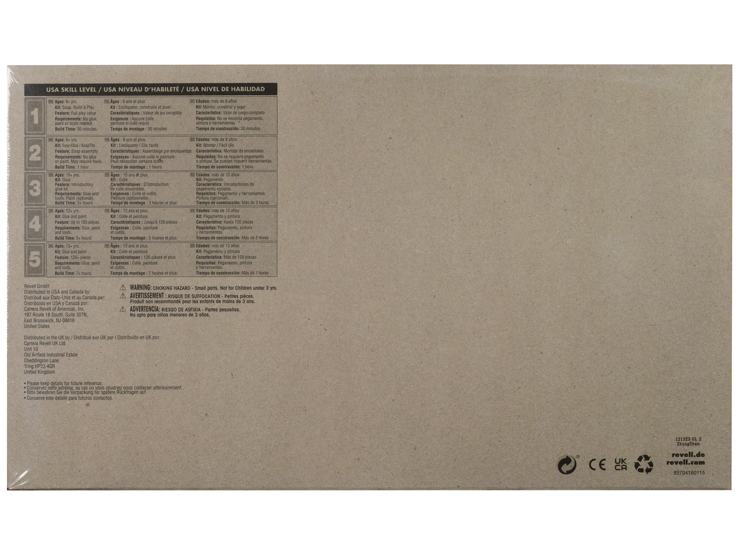Level 4 Model Kit Lockheed SR-71 Blackbird Reconnaissance Aircraft 1/72 Scale Model by Revell-DiecastModeler.com