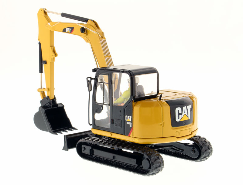 CAT Caterpillar 308E2 CR SB Mini Hydraulic Excavator with Working Tools and Operator "Core Classics" Series 1/32 Diecast Model by Diecast Masters-DiecastModeler.com