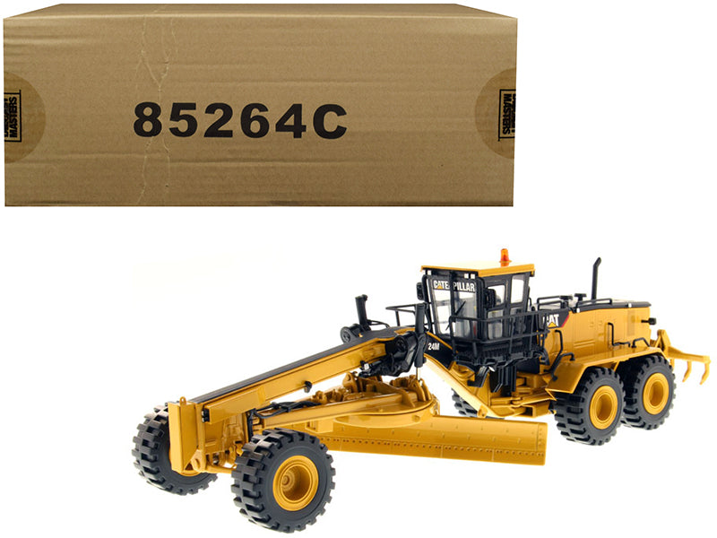 CAT Caterpillar 24M Motor Grader with Operator "Core Classics Series" 1/50 Diecast Model by Diecast Masters-DiecastModeler.com