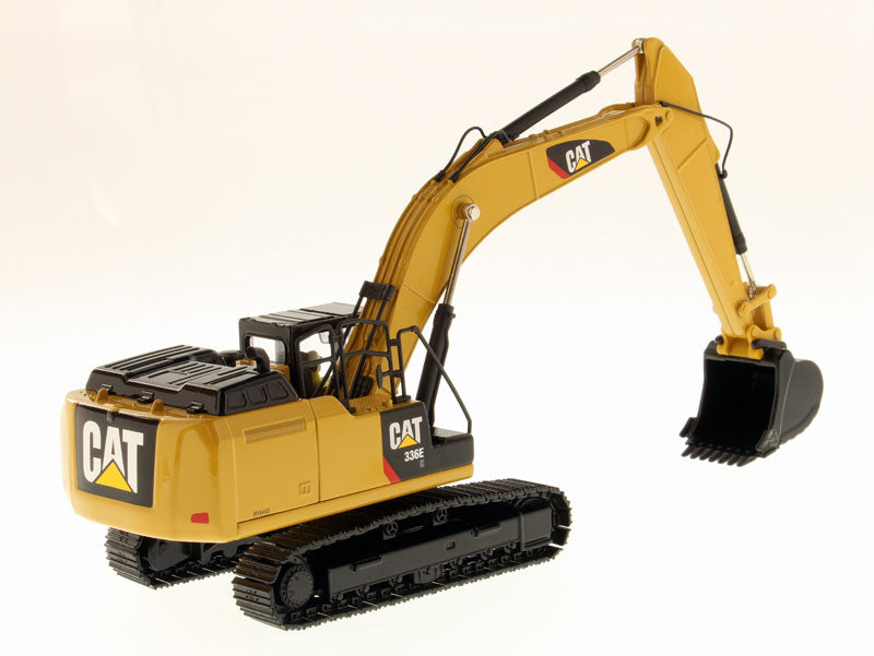 CAT Caterpillar 336E H Hybrid Hydraulic Excavator with Operator "High Line Series" 1/50 Diecast Model by Diecast Masters-DiecastModeler.com