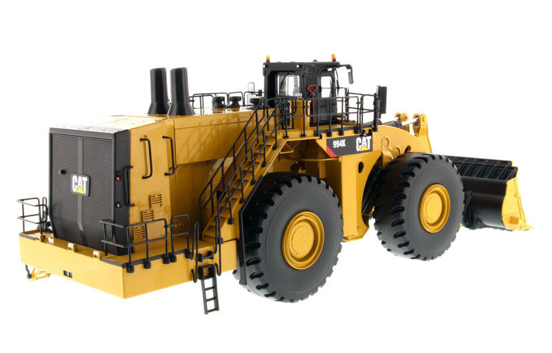 CAT Caterpillar 994K Wheel Loader with Rock Bucket and Operator "Core Classics" Series 1/50 Diecast Model by Diecast Masters-DiecastModeler.com