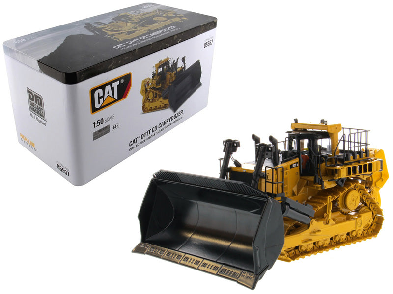 CAT Caterpillar D11T CD Carrydozer with Operator "High Line Series" 1/50 Diecast Model by Diecast Masters-DiecastModeler.com