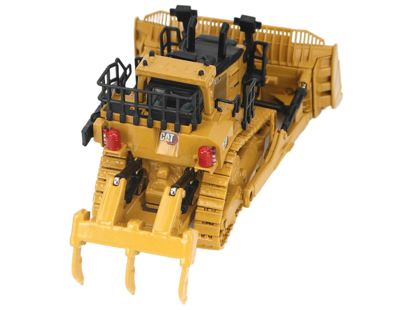 CAT Caterpillar D11 Track Type Dozer TKN Design Yellow "High Line" Series 1/87 (HO) Diecast Model by Diecast Masters-DiecastModeler.com