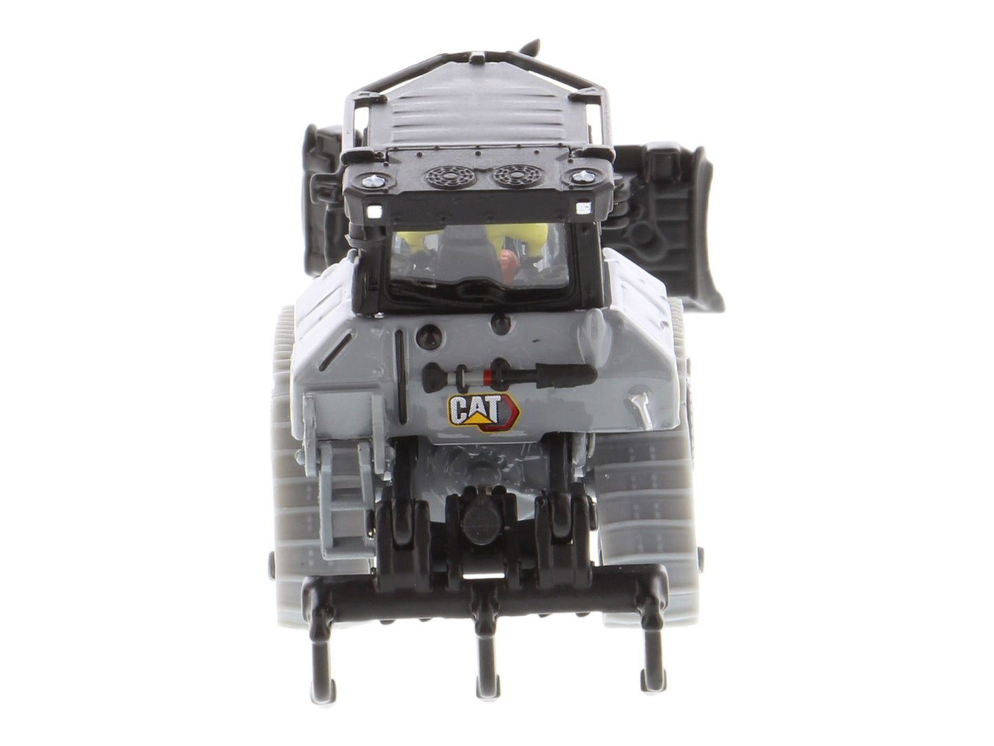 CAT Caterpillar D5 Track-Type Dozer "Centennial" Gray with Operator "High Line Series" 1/87 (HO) Diecast Model by Diecast Masters