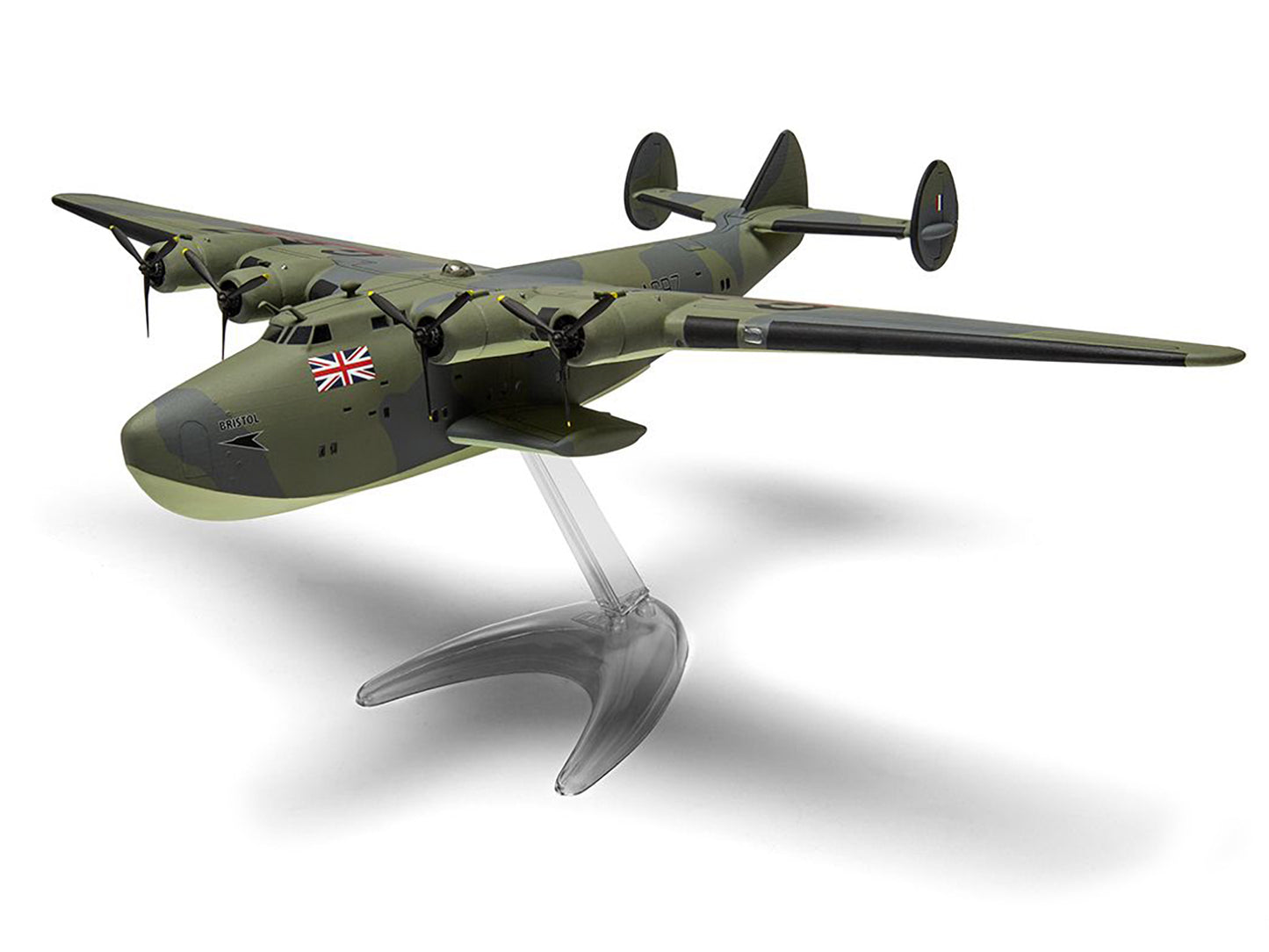 Level 2 Model Kit Boeing 314 Clipper Flying Boat with 2 Scheme Options 1/144 Plastic Model Kit by Airfix