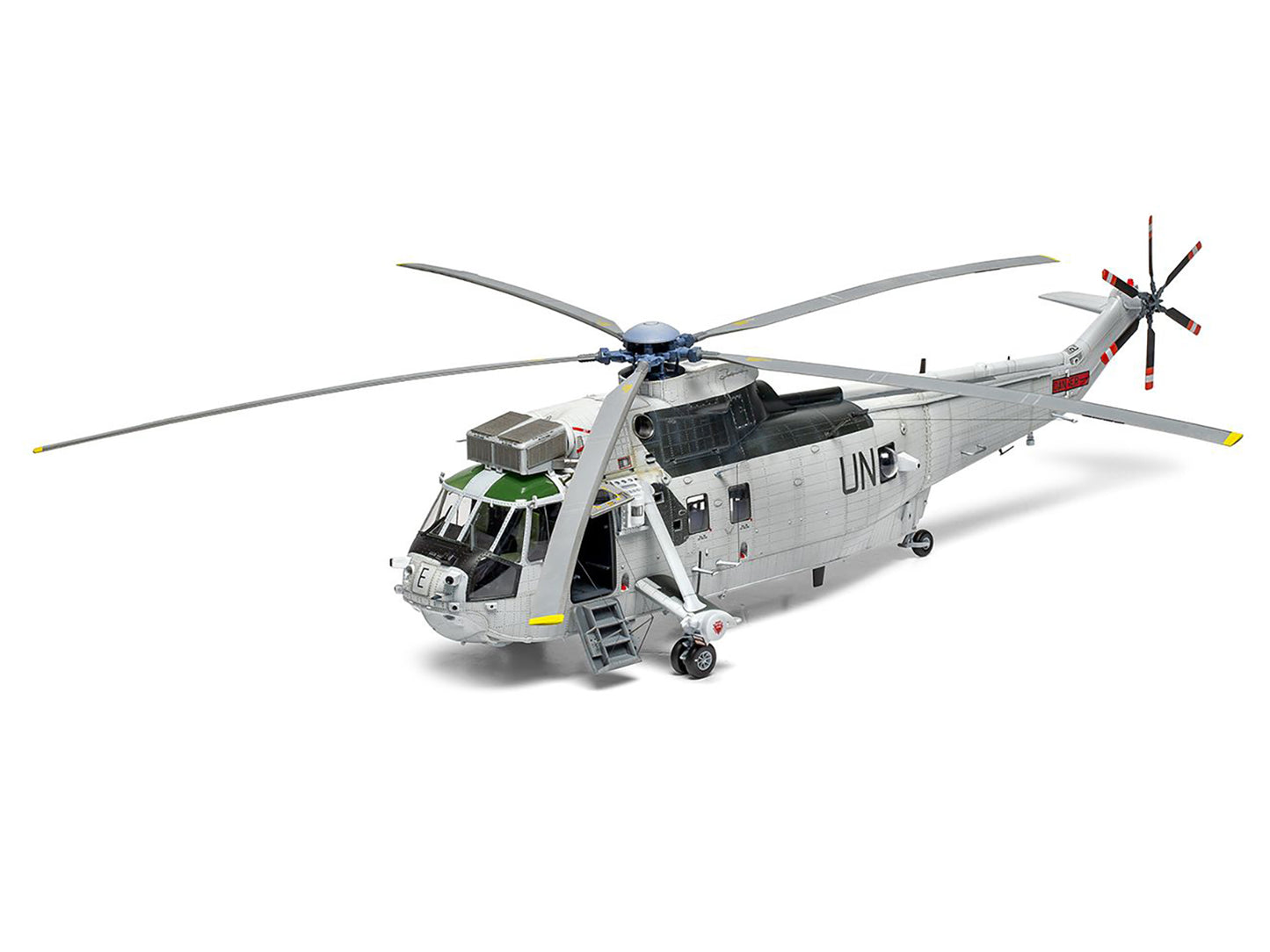 Level 4 Model Kit Westland Sea King HC.4 Helicopter with 4 Scheme Options 1/48 Plastic Model Kit by Airfix