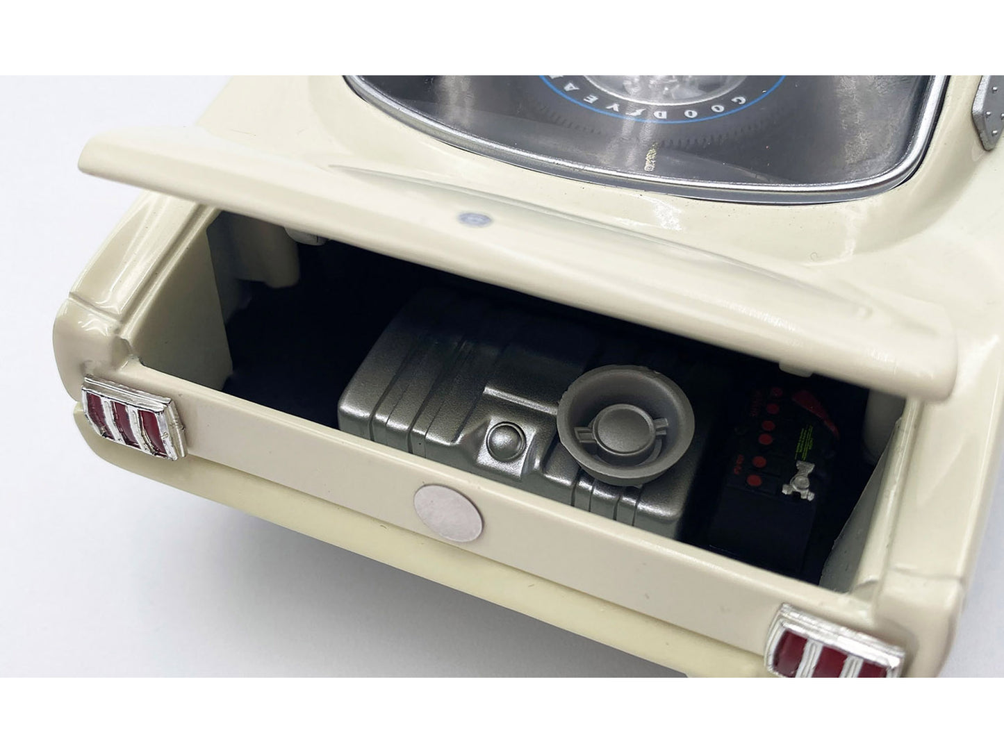 1965 Shelby GT350R Prototype #3 White Limited Edition to 312 pieces Worldwide 1/18 Diecast Model Car by ACME-DiecastModeler.com