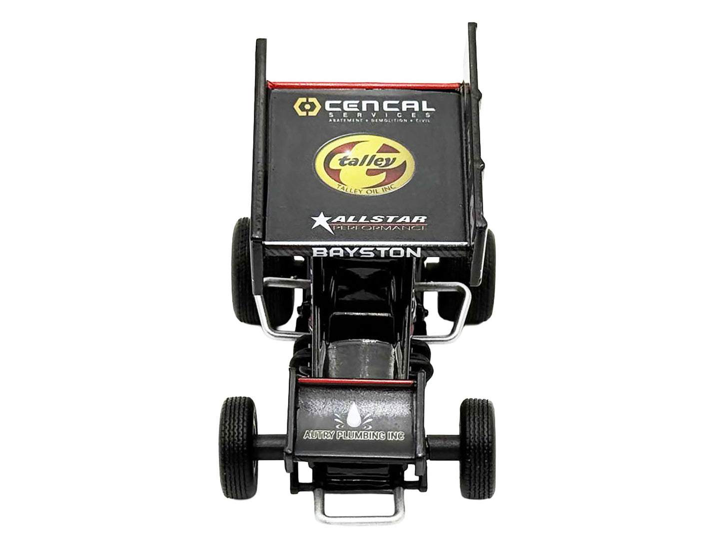 Winged Sprint Car #14 Spencer Bayston "Four CCCC's Construction - Sander" Jason Meyers Racing (2025) 1/50 Diecast Model Car by ACME