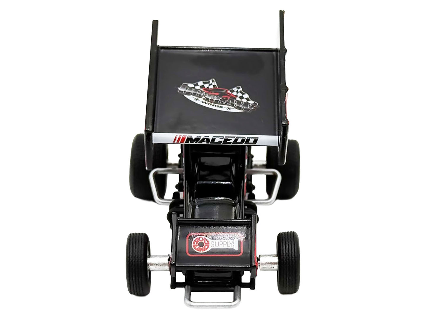Winged Sprint Car #2C Cole Macedo "Two C Racing" (2025) 1/50 Diecast Model Car by ACME
