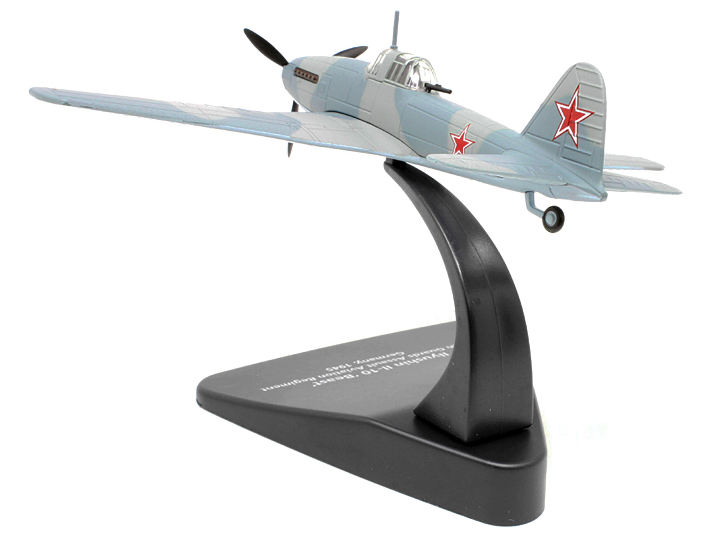 Ilyushin Il-10 "Beast" War Plane 108th Guards Assault Aviation Regiment Germany (1945) "Oxford Aviation" Series 1/72 Diecast Model Airplane by Oxford Diecast-DiecastModeler.com