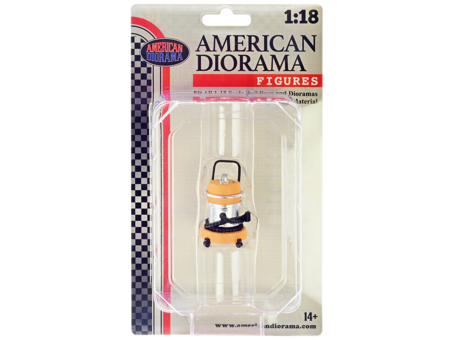 "Detail Masters" Figure 6 (Wet/Dry Vac) for 1/18 Scale Models by American Diorama-DiecastModeler.com