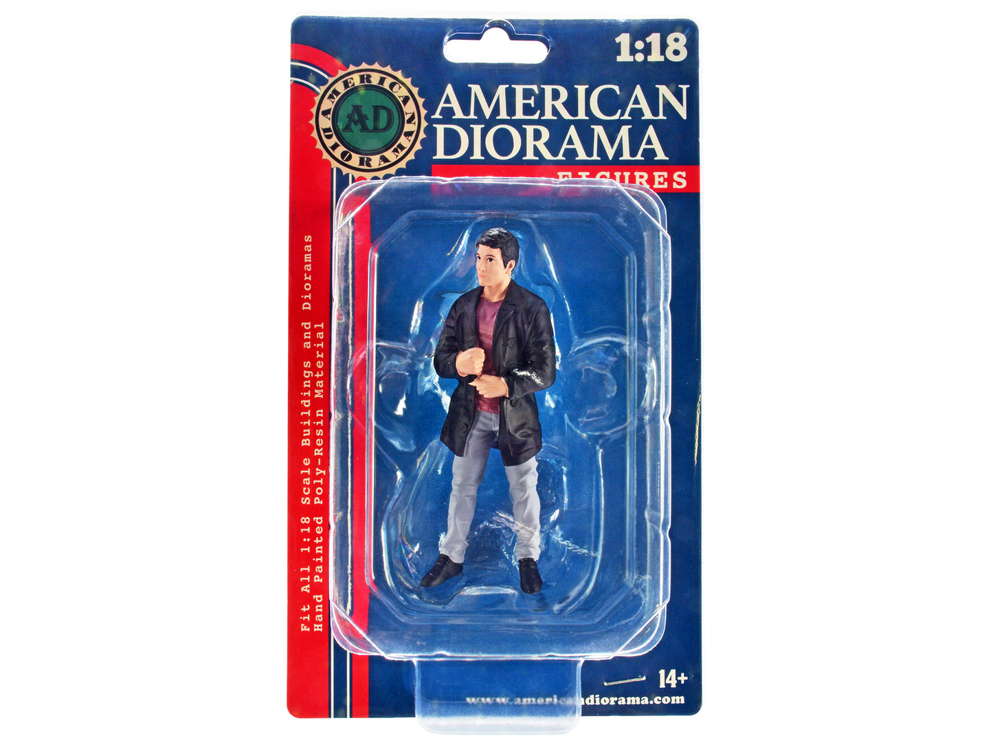 "Car Meet 3" Figure 3 for 1/18 Scale Models by American Diorama-DiecastModeler.com
