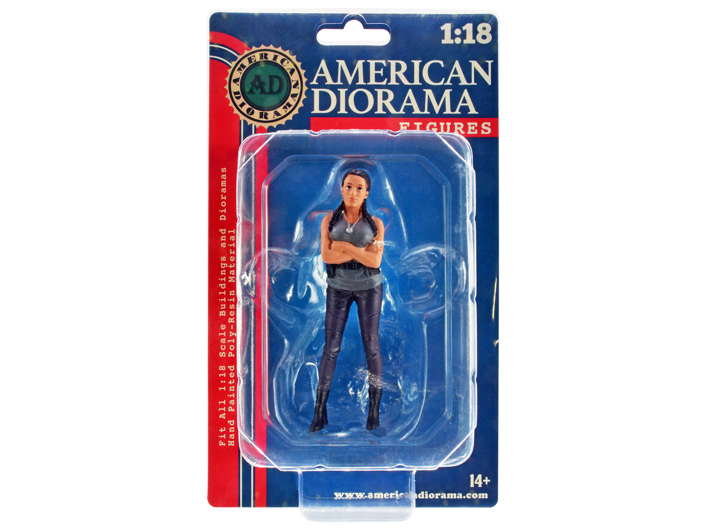 "Car Meet 3" Figure 7 for 1/18 Scale Models by American Diorama-DiecastModeler.com