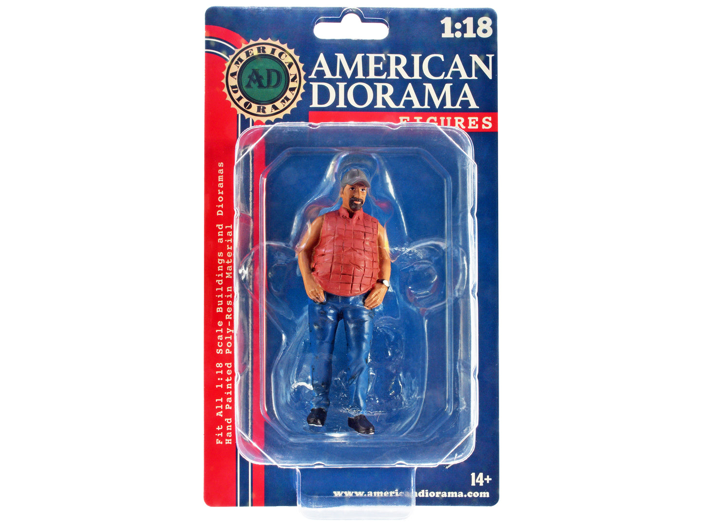 "Campers" Figure 1 for 1/18 Scale Models by American Diorama-DiecastModeler.com