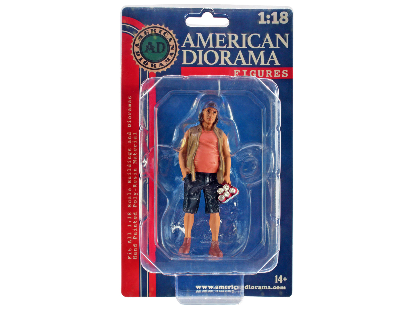 "Campers" Figure 2 for 1/18 Scale Models by American Diorama-DiecastModeler.com