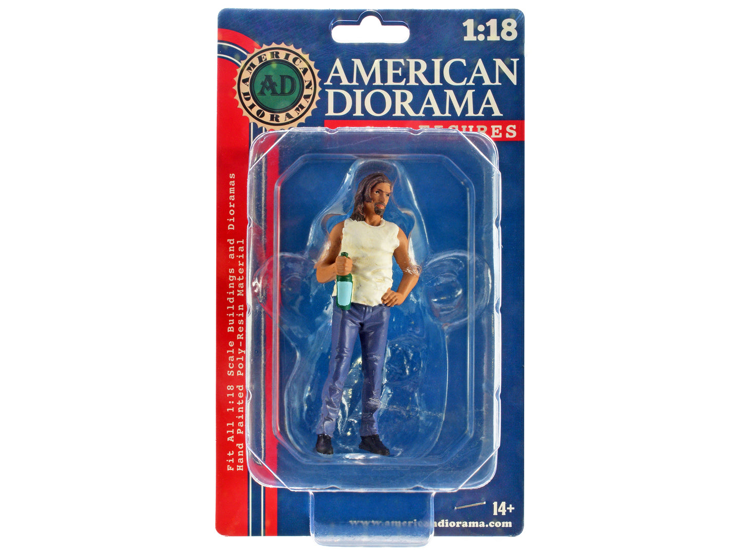 "Campers" Figure 3 for 1/18 Scale Models by American Diorama-DiecastModeler.com