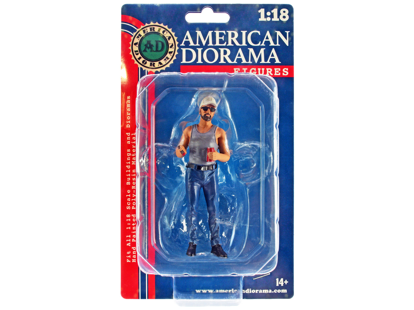 "Campers" Figure 5 for 1/18 Scale Models by American Diorama-DiecastModeler.com
