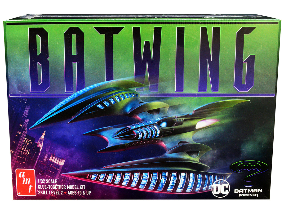 Skill 2 Model Kit Batwing "Batman Forever" (1995) Movie 1/32 Scale Model by AMT-DiecastModeler.com