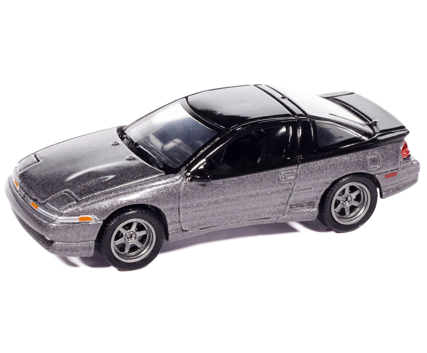 1991 Eagle Talon TSi Medium Quartz Metallic with Black Top "Modern Muscle" Series 1/64 Diecast Model Car by Auto World-DiecastModeler.com