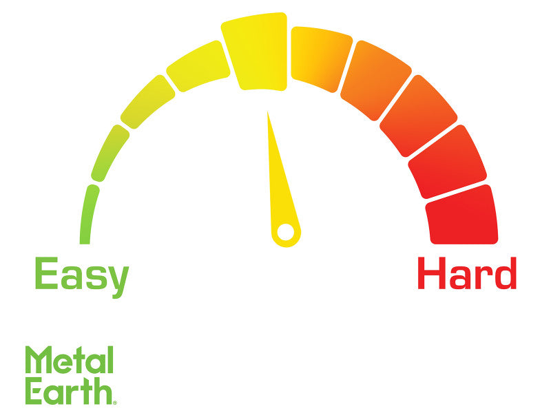 Model Kit Bell X-1 Aircraft "United States Air Force" (Moderate Difficulty) Steel Model by Metal Earth-DiecastModeler.com