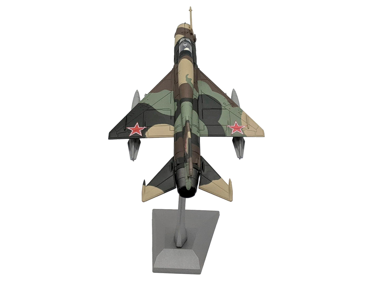 Mikoyan-Gurevich MiG-21SM Fishbed-J Fighter Aircraft "Soviet Air Force" 1/72 Diecast Model Airplane-DiecastModeler.com