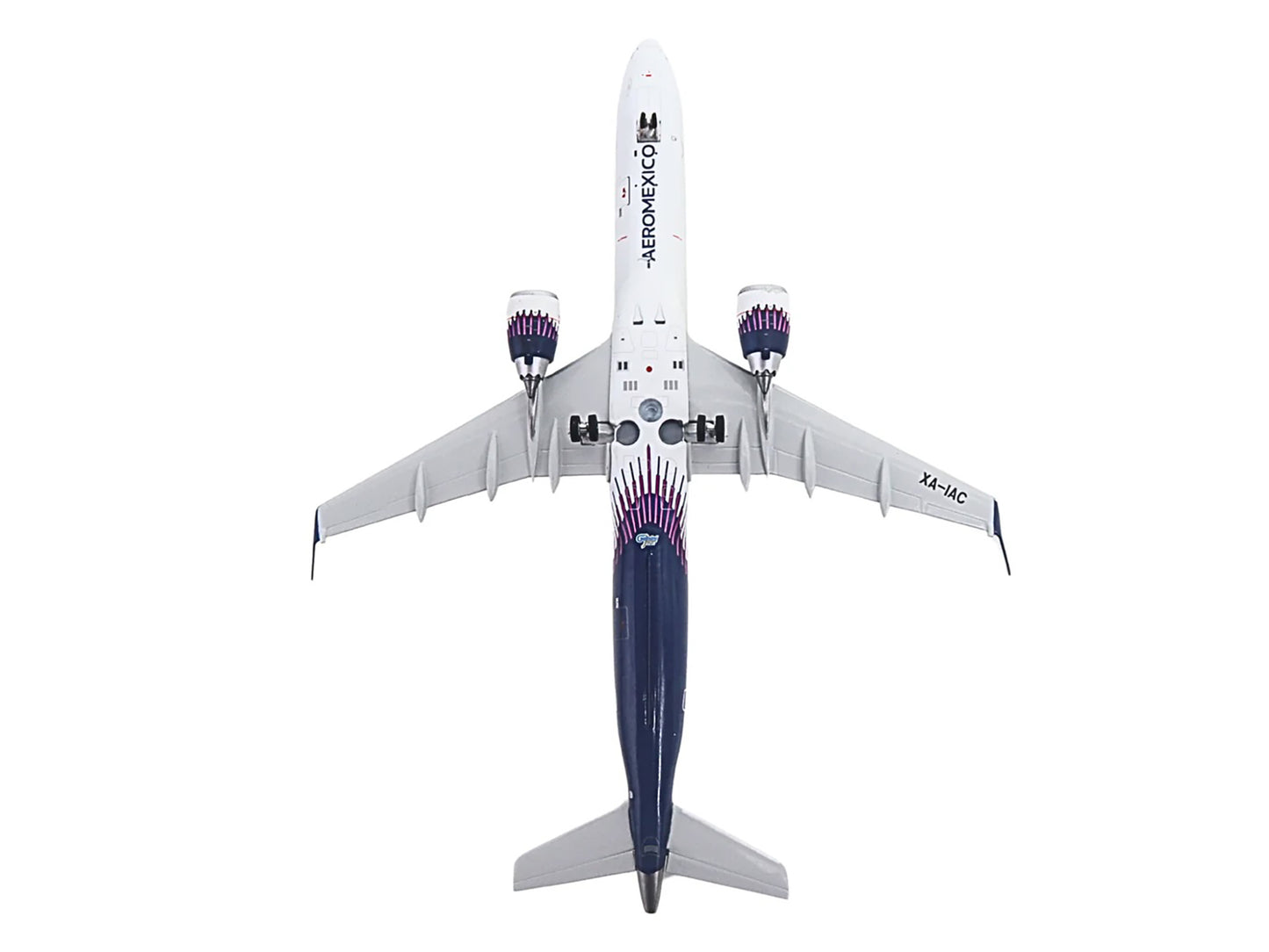Embraer ERJ-190 Commercial Aircraft "Aeromexico Connect" (XA-IAC) White with Blue Tail "Gemini 200" Series 1/200 Diecast Model Airplane by GeminiJets-DiecastModeler.com