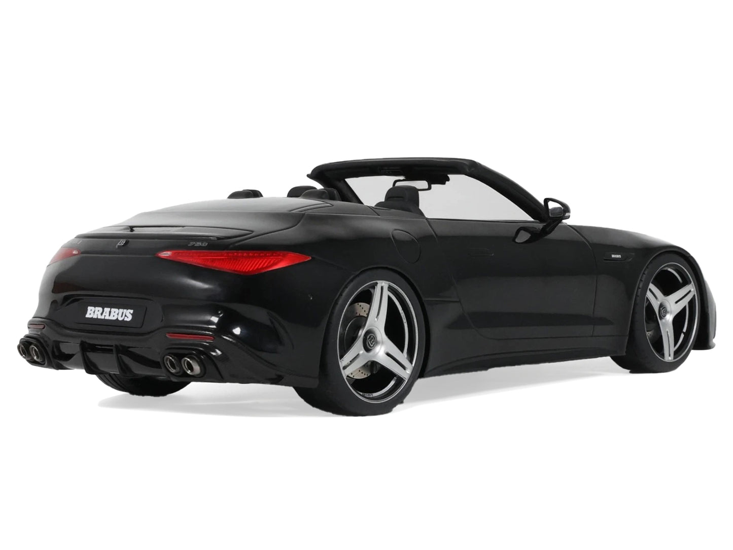 Brabus 750 BODO Buschmann Edition Obsidian Black 1/18 Model Car by GT Spirit-DiecastModeler.com