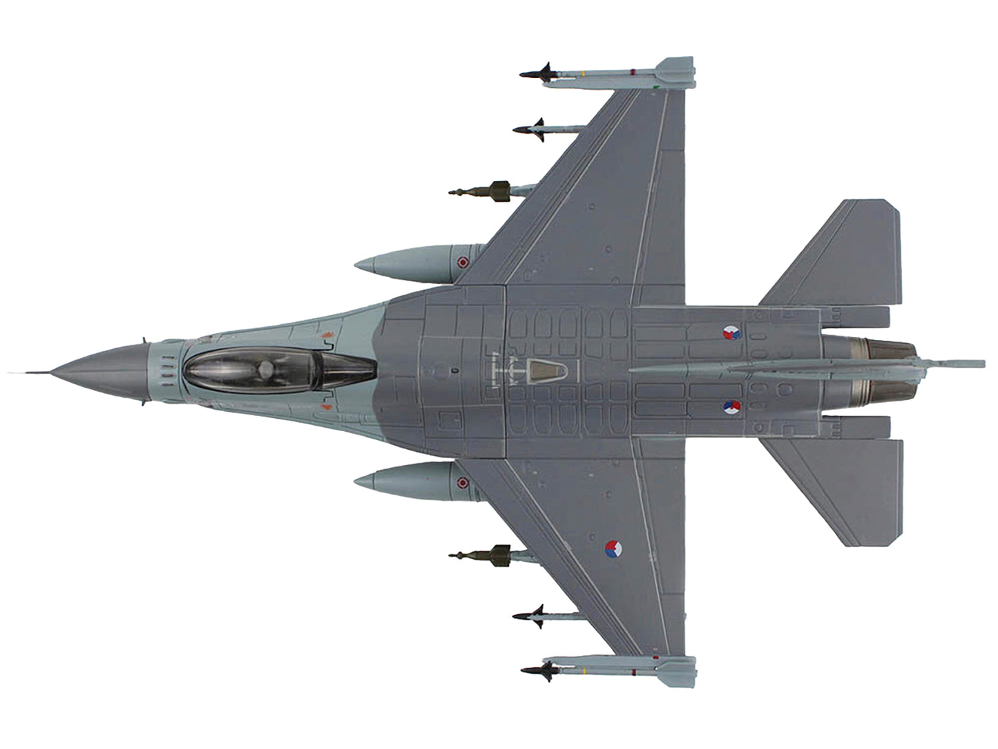 Lockheed F-16AM Fighting Falcon Fighter Aircraft "313 Squadron Afghanistan" (2008) Royal Netherlands Air Force (RNLAF) "Air Power Series" 1/72 Diecast Model by Hobby Master-DiecastModeler.com