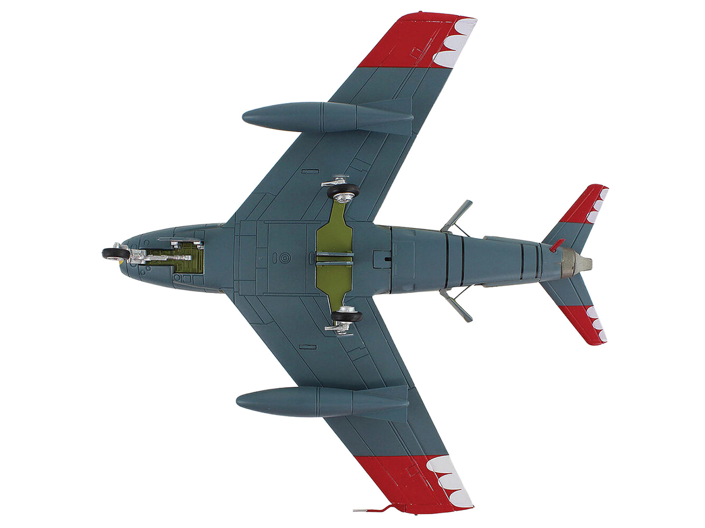 Canadair Sabre Mk.6 Fighter Aircraft "Sky Lancers" (1956) Royal Canadian Air Force "Air Power Series" 1/72 Diecast Model by Hobby Master-DiecastModeler.com