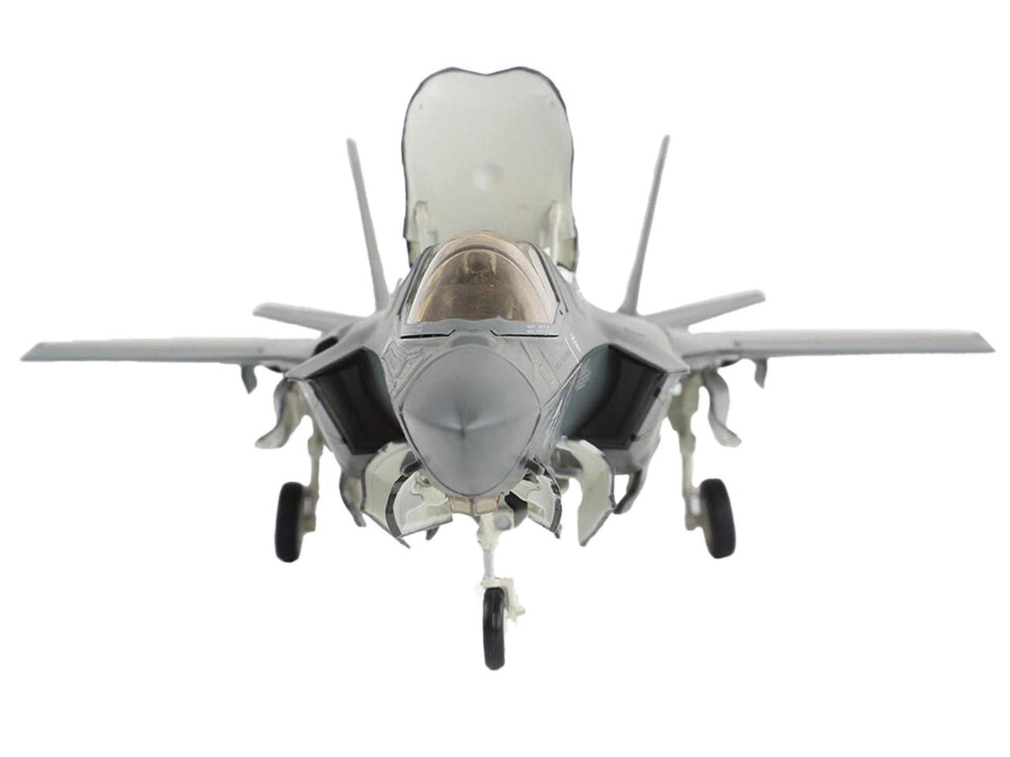 Lockheed Martin F-35B Lightning II Aircraft "Black Death VMFA-542 MCAS Cherry Point" (2023) United States Marine Corps "Air Power Series" 1/72 Diecast Model by Hobby Master