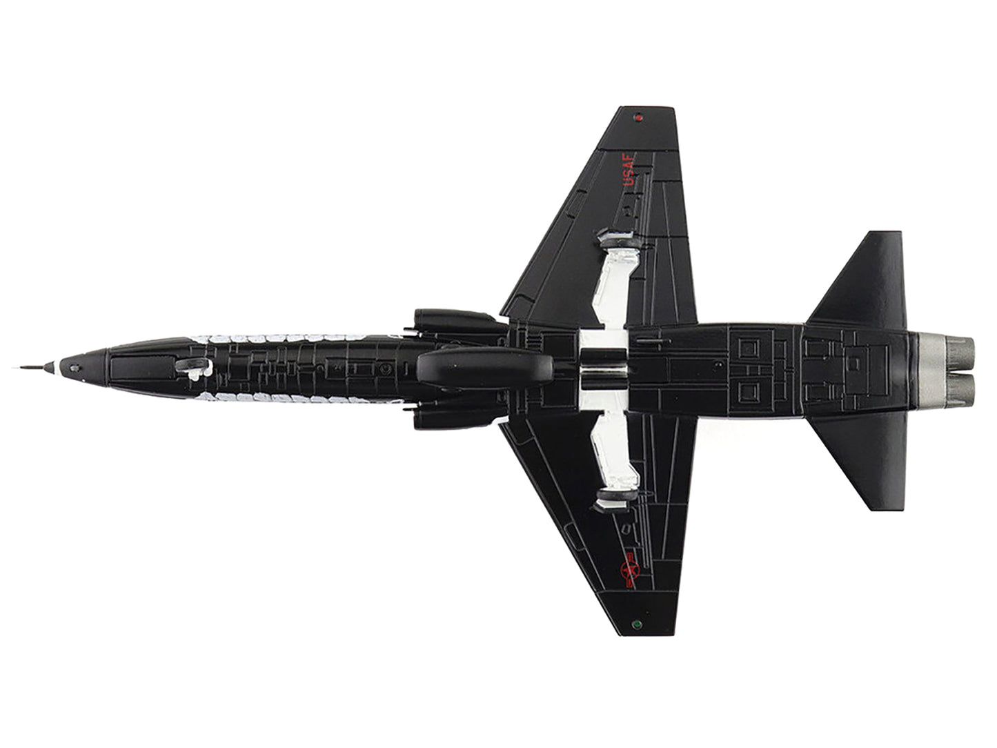 Northrop T-38C Talon Aircraft "65-10331 FAIP Scheme 87th FTS Laughlin AFB" (2021) United States Air Force "Air Power Series" 1/72 Diecast Model by Hobby Master