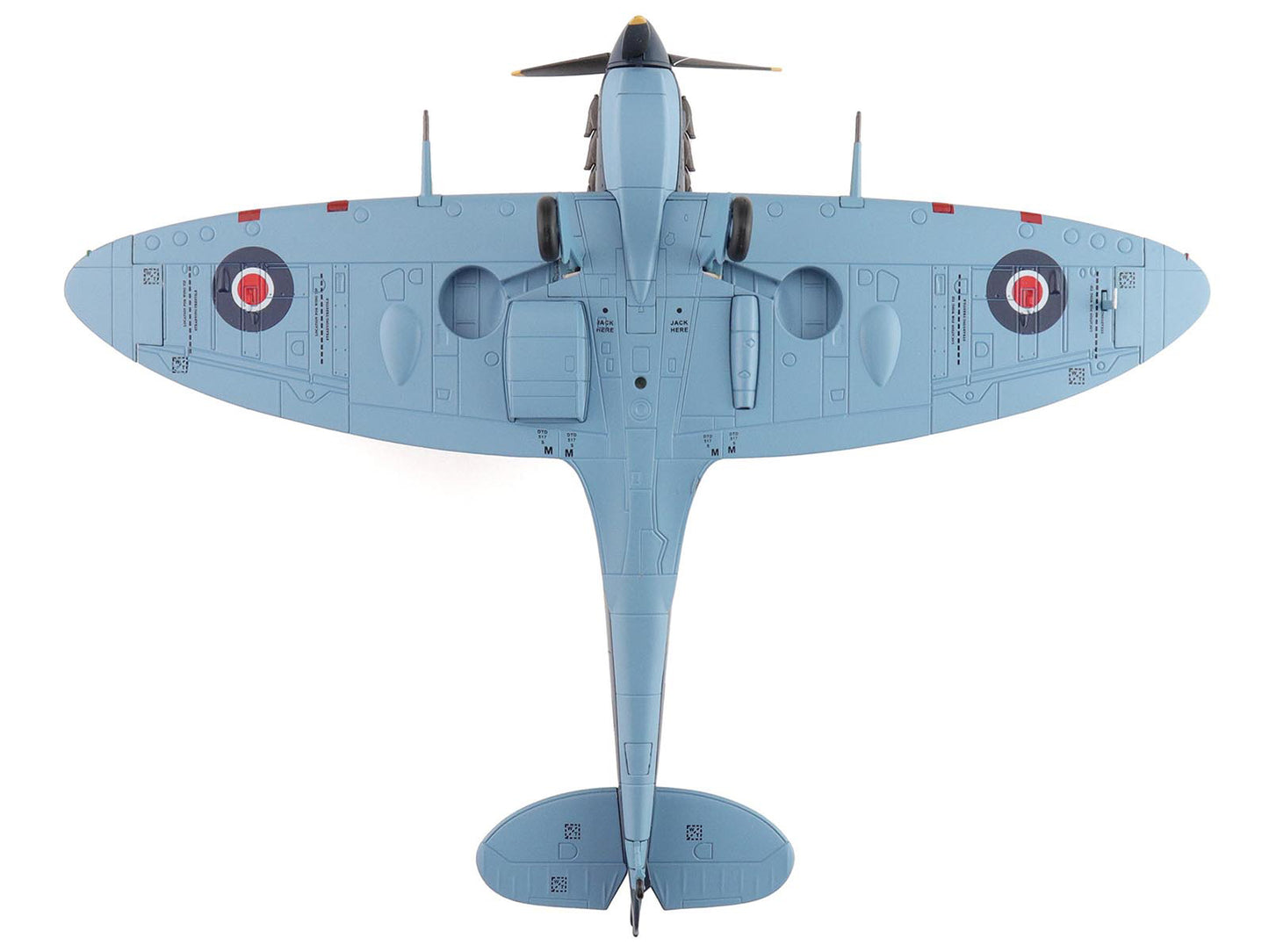 Supermarine Spitfire Mk.Vb Trop Fighter Aircraft "EP706 George Beurling No. 249 Squadron Malta" (1942) British Royal Air Force "Air Power Series" 1/48 Diecast Model by Hobby Master