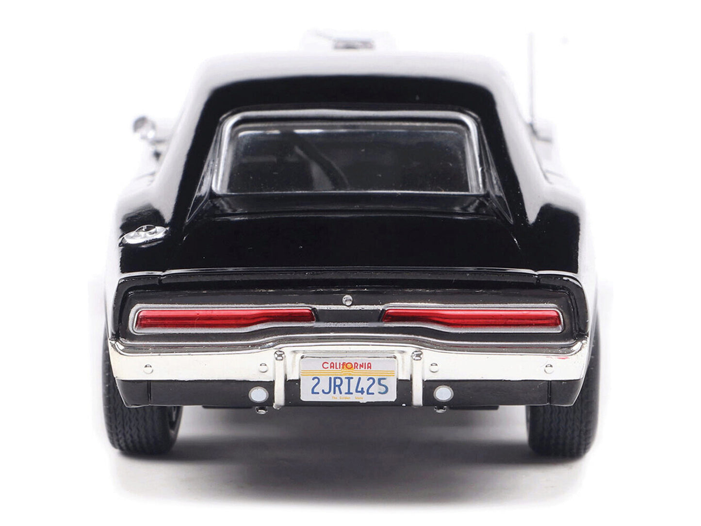 1970 Dodge Charger with Blown Engine Black 1/43 Diecast Model by IXO Models