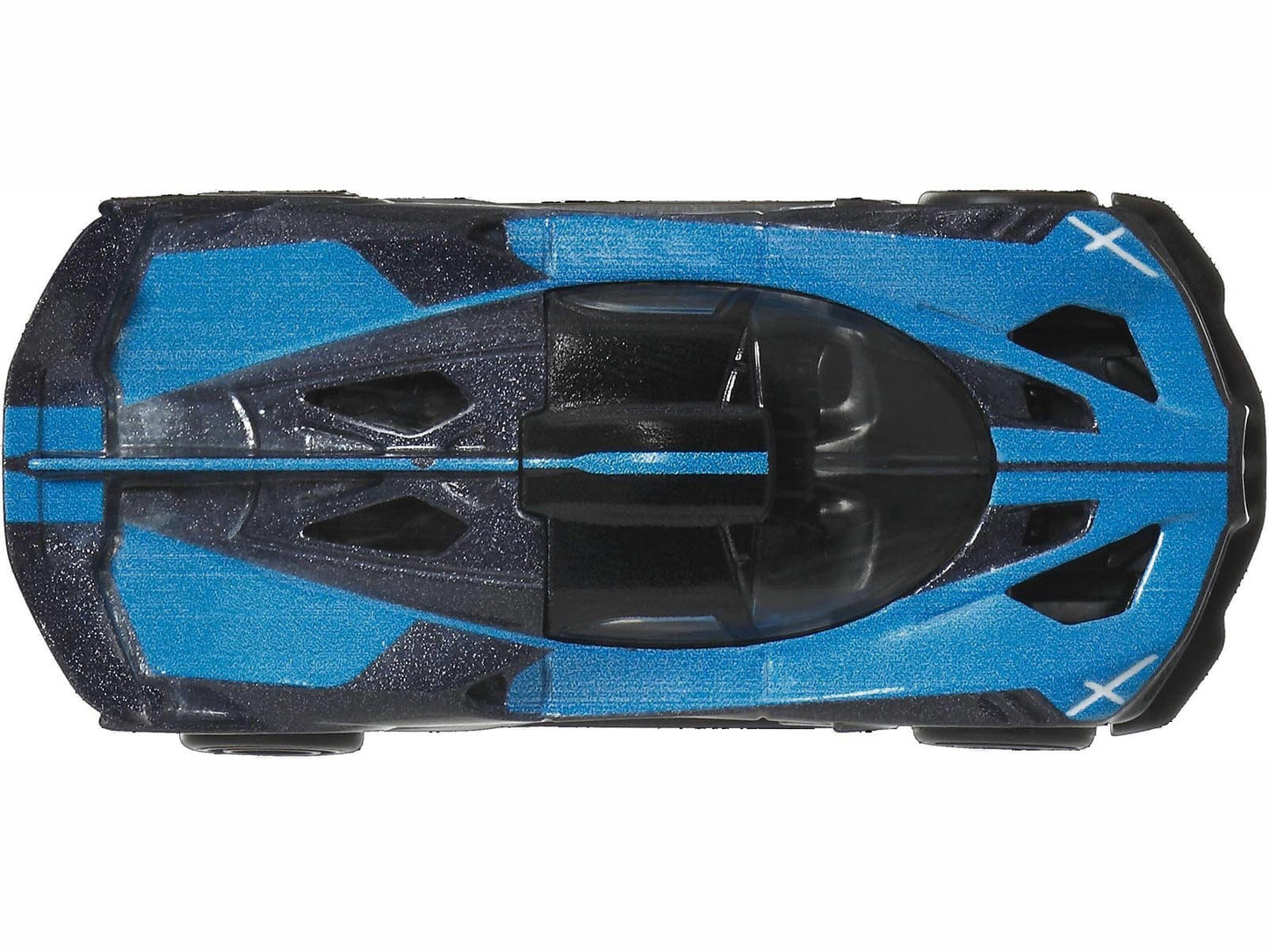 Bugatti Bolide Blue and Dark Blue Metallic "Euro Speed" Series Diecast Model Car by Hot Wheels-DiecastModeler.com