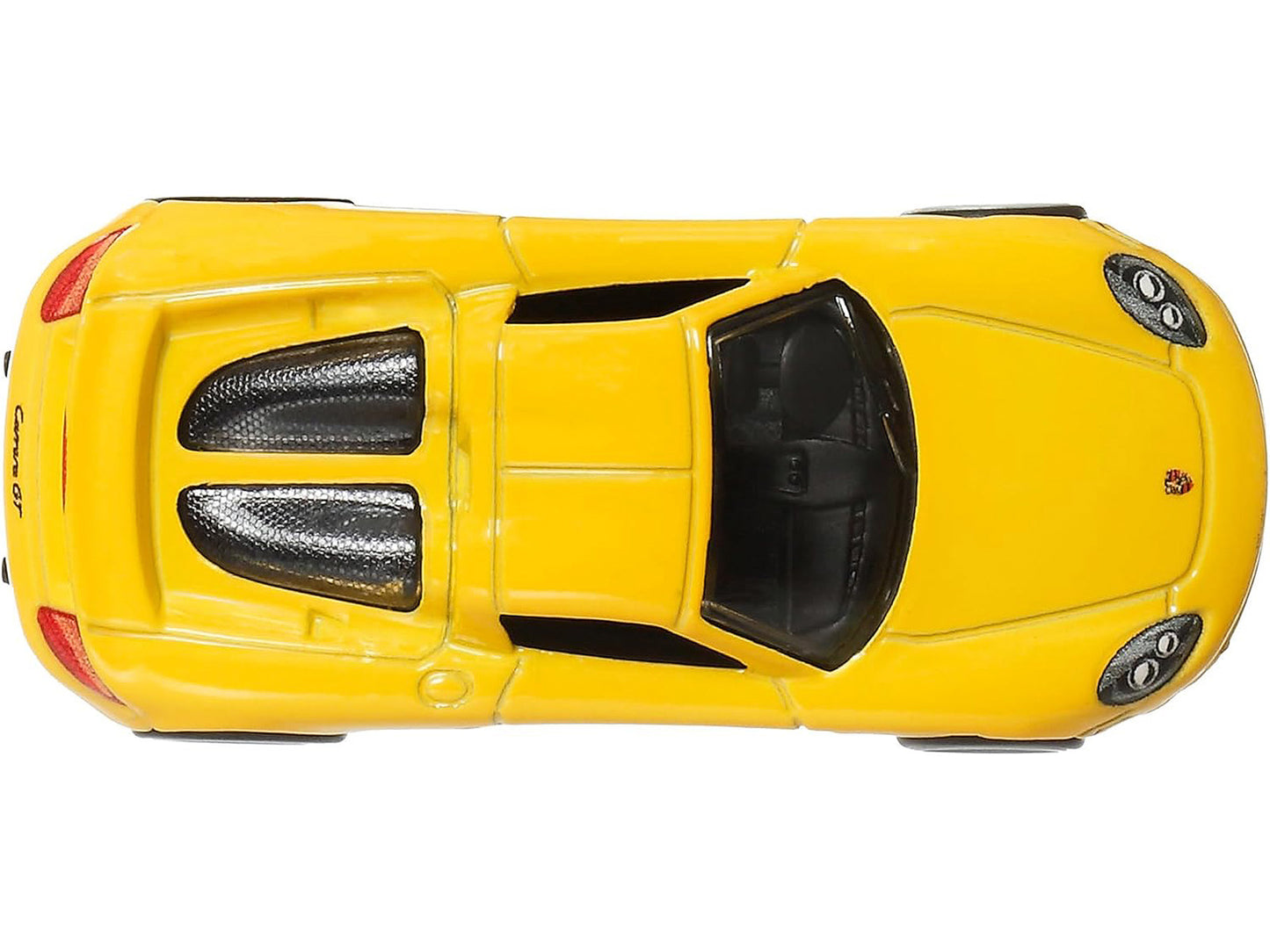 Porsche Carrera GT Yellow "Timeless Icons" Series Diecast Model Car by Hot Wheels-DiecastModeler.com