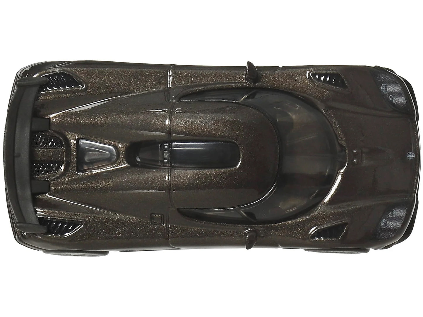 Koenigsegg CCXR Dark Gray Metallic "Fast Five" (2011) Movie "Fast & Furious" Series Diecast Model Car by Hot Wheels