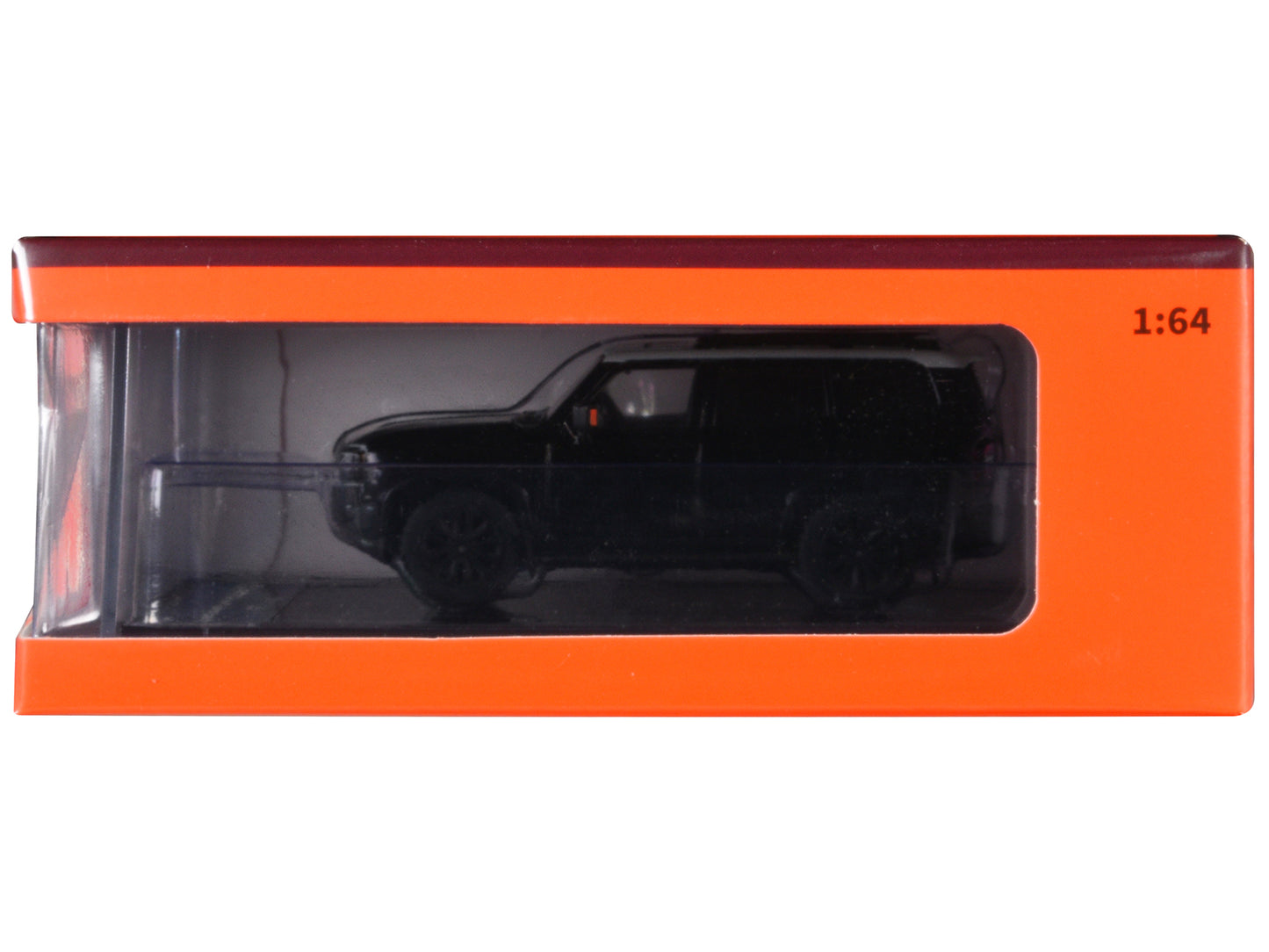 Toyota Land Cruiser Prado 250 Black with White Top 1/64 Diecast Model Car by GCD-DiecastModeler.com