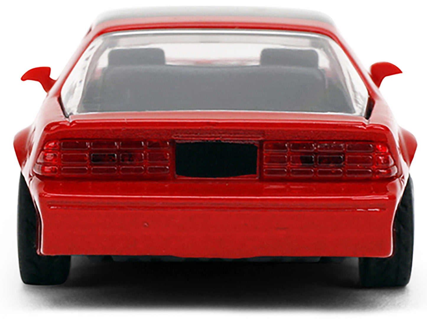 1985 Chevrolet Camaro Red with Black Top and Stripes "Collection" Series 1/64 Diecast Model Car by Majorette