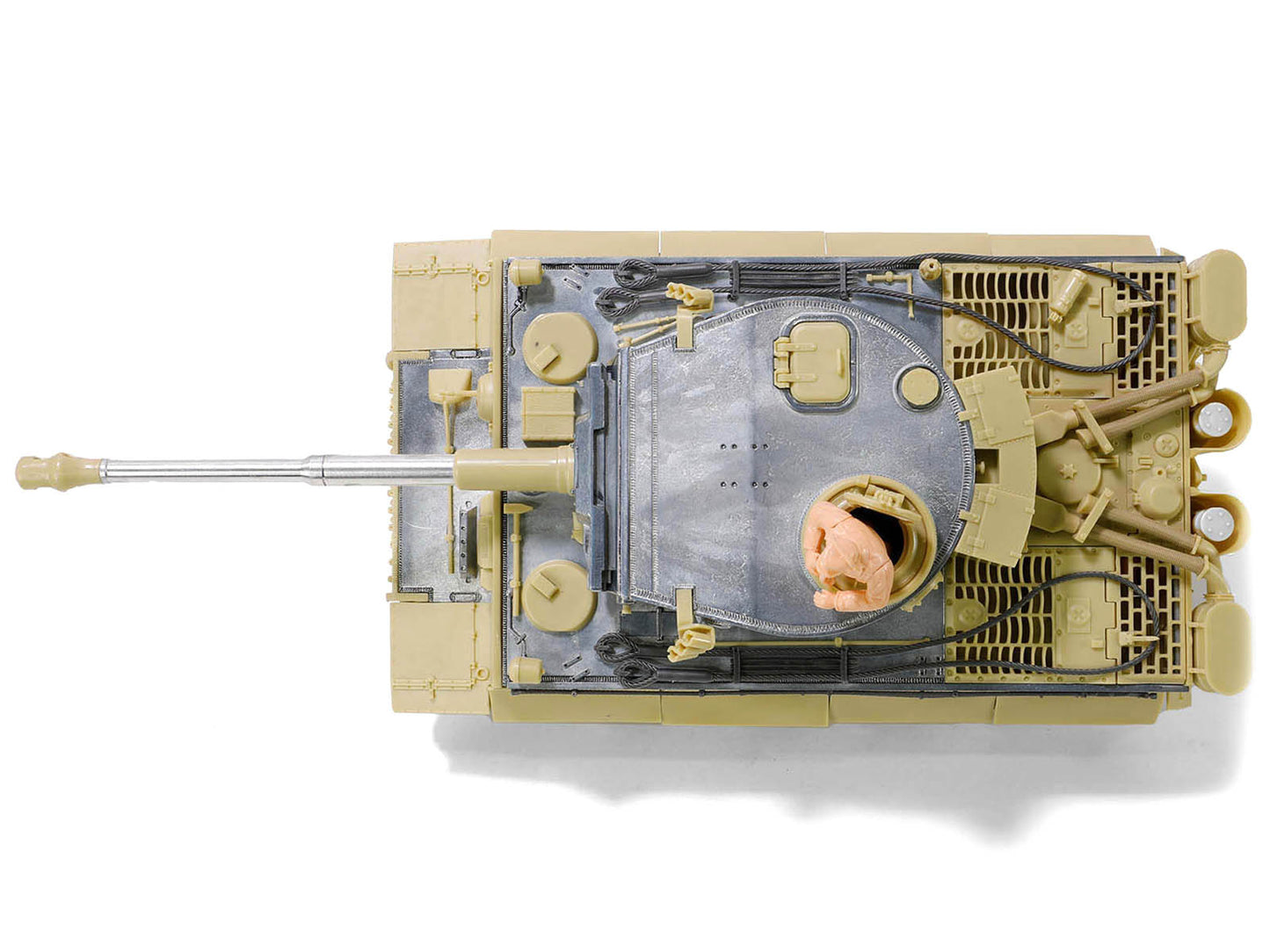 Skill 4 Model Kit German Sd.Kfz.181 Pz.Kpfw VI Tiger I (Early Production Model) Heavy Tank "Schwere Panzerabteilung 505 No. 100 Kursk" (July 1943) 1/32 Scale Model by Metal Proud