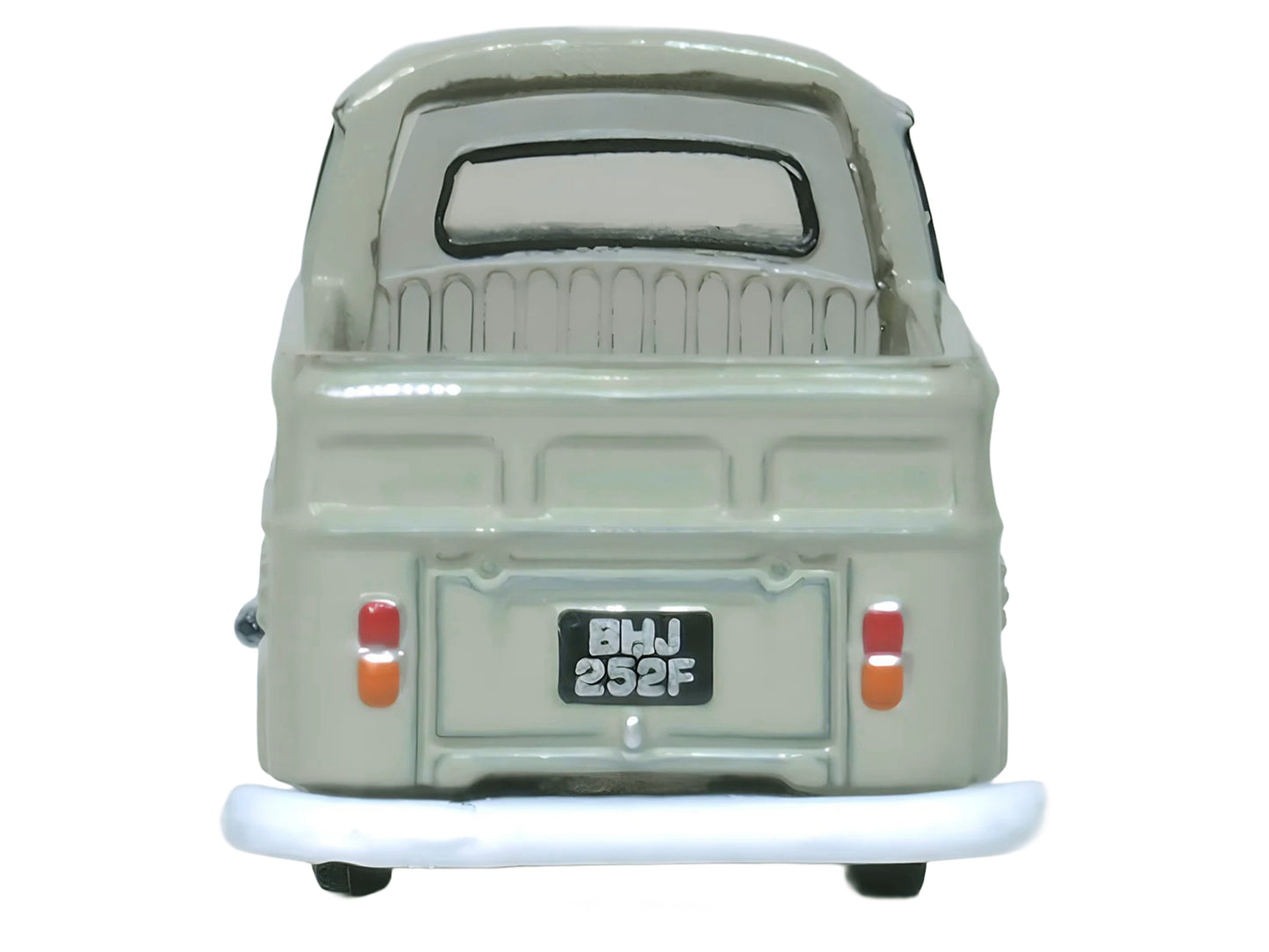 Volkswagen T2 Pickup Truck Light Gray 1/148 (N) Scale Diecast Model Car by Oxford Diecast-DiecastModeler.com