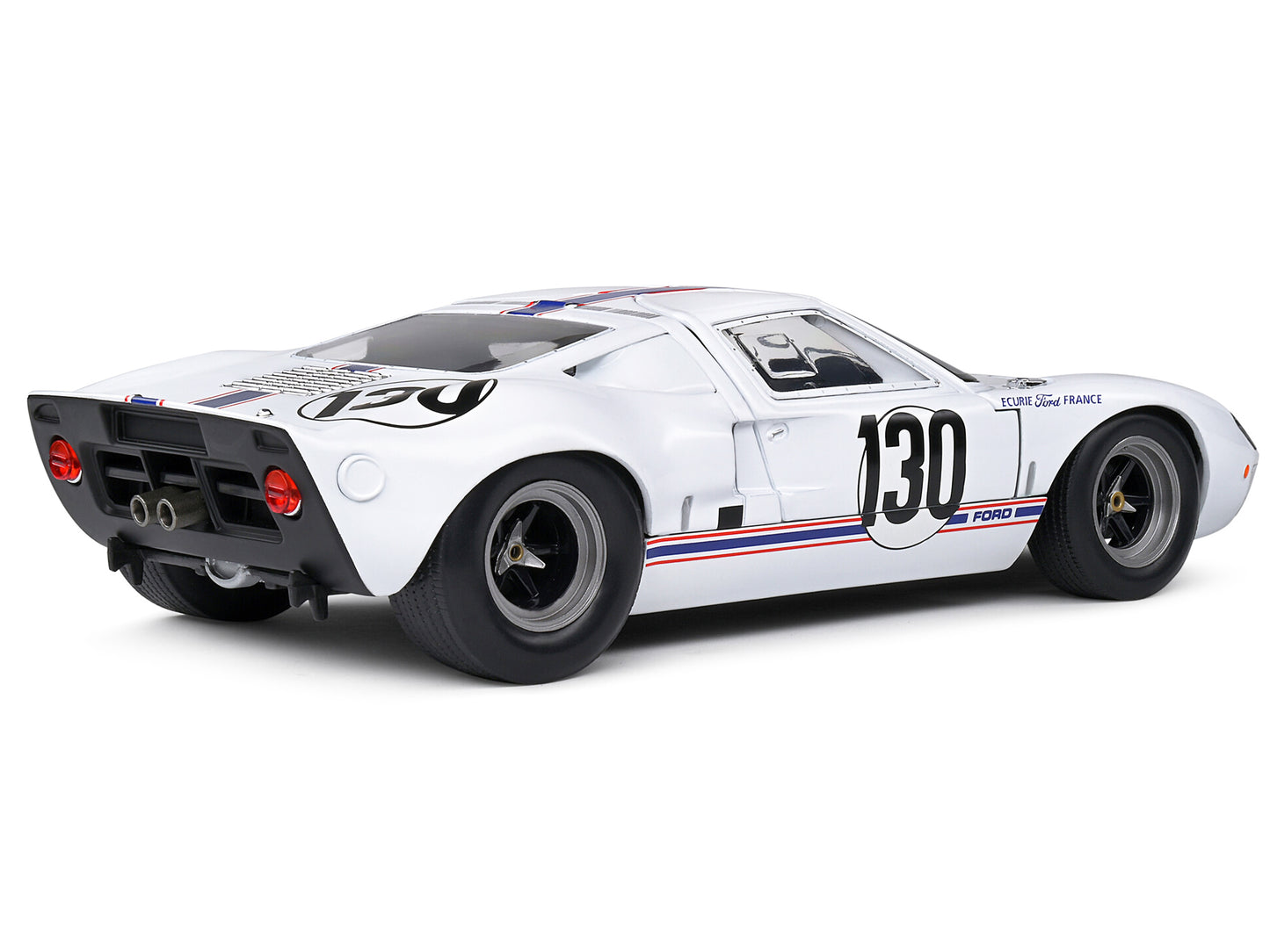 Ford GT40 MK1 #130 Henri Greder - Jean-Michel Giorgi "Targa Florio" (1967) "Competition" Series 1/18 Diecast Model Car by Solido-DiecastModeler.com